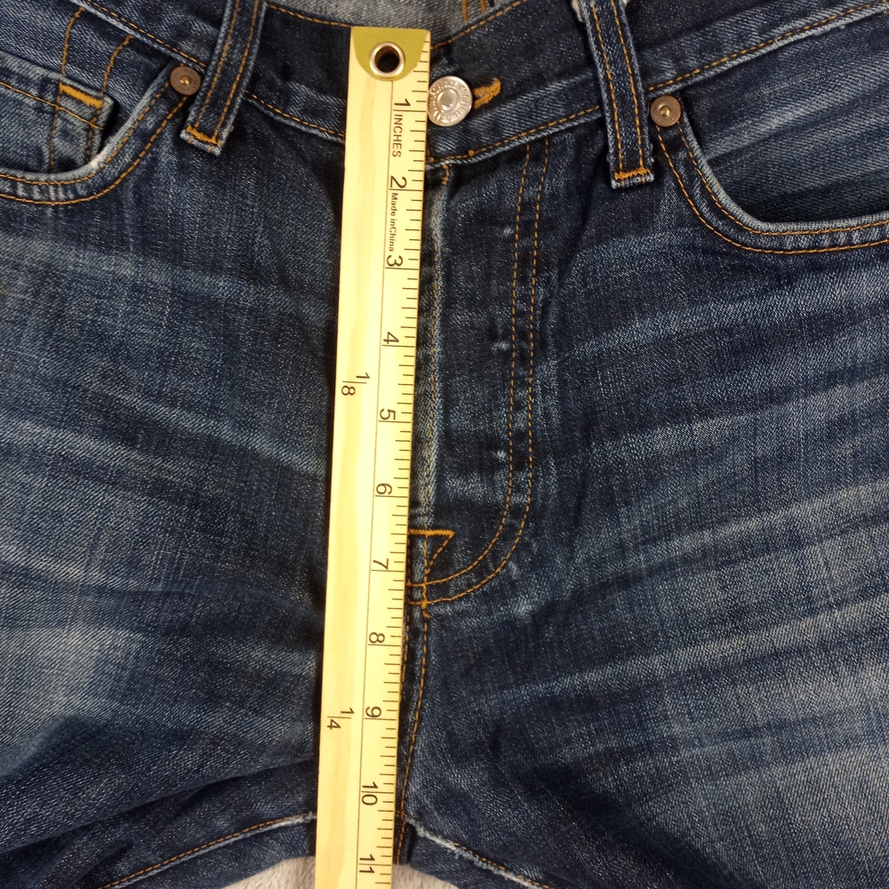 7 For All Mankind Mens Dark Wash Denim Jeans Size 34X30 - Picture 13 of 15